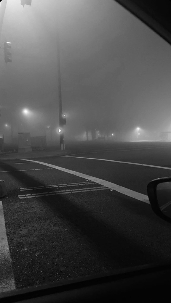foggy nights in la